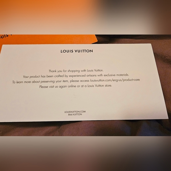 Authentic Louis Vuitton Gift Box Magnetic Ribbon Shopping Bag Storage Travel Set - Picture 8 of 16